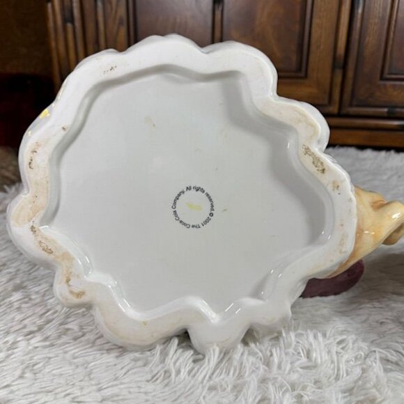 Vintage Coca-Cola Glazed Ceramic Santa Holding Coke Bottle Large Cookie Jar - Picture 11 of 13